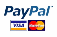 We Accept The Following Credit and Debit Cards - MasterCard, Visa, Visa Electron, Delta, Maestro and Solo.