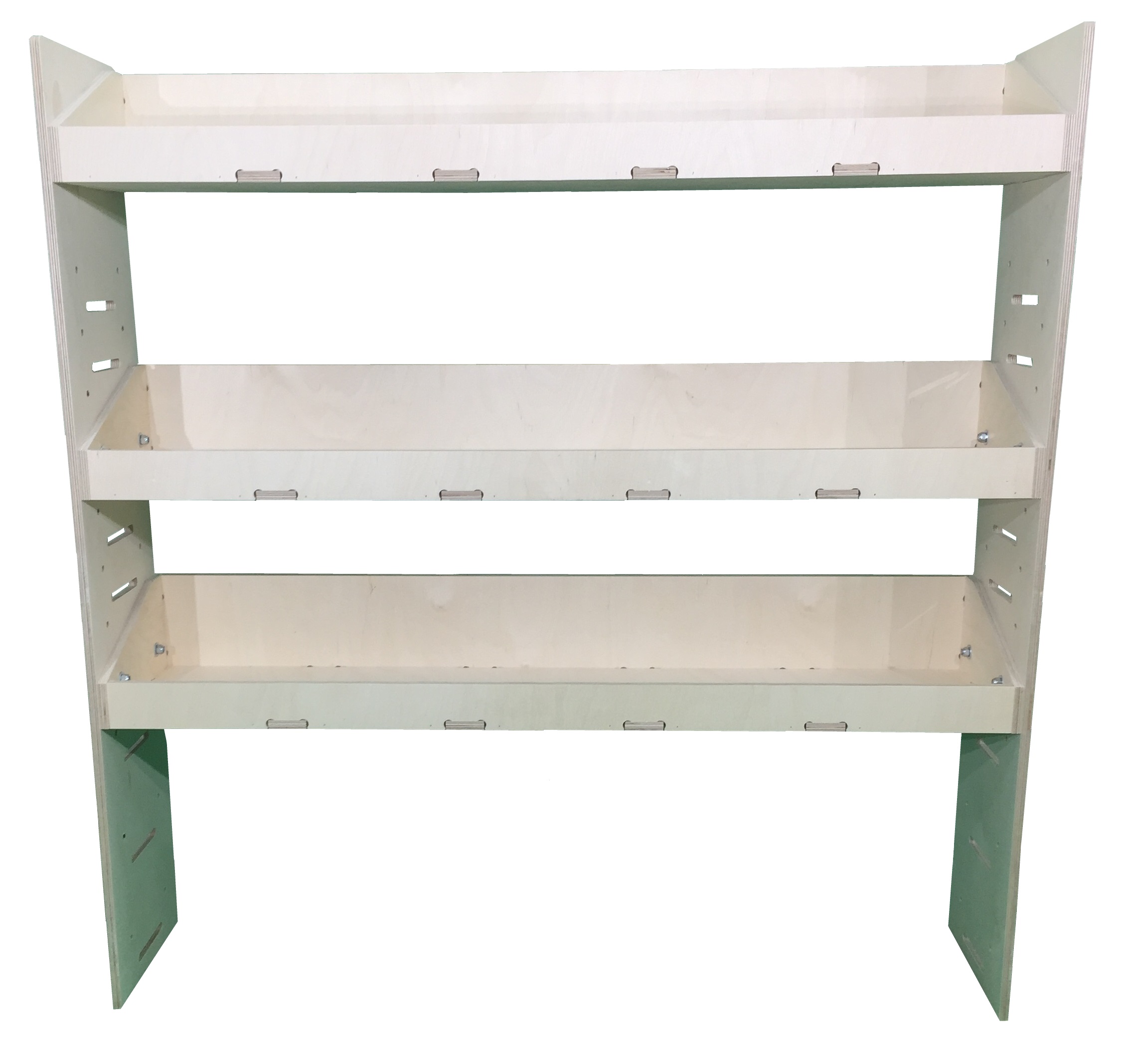 Van Plywood Shelving and Racking Storage System 1237mm(H) x 1200mm(W) x 269mm(D) - BVR1212263