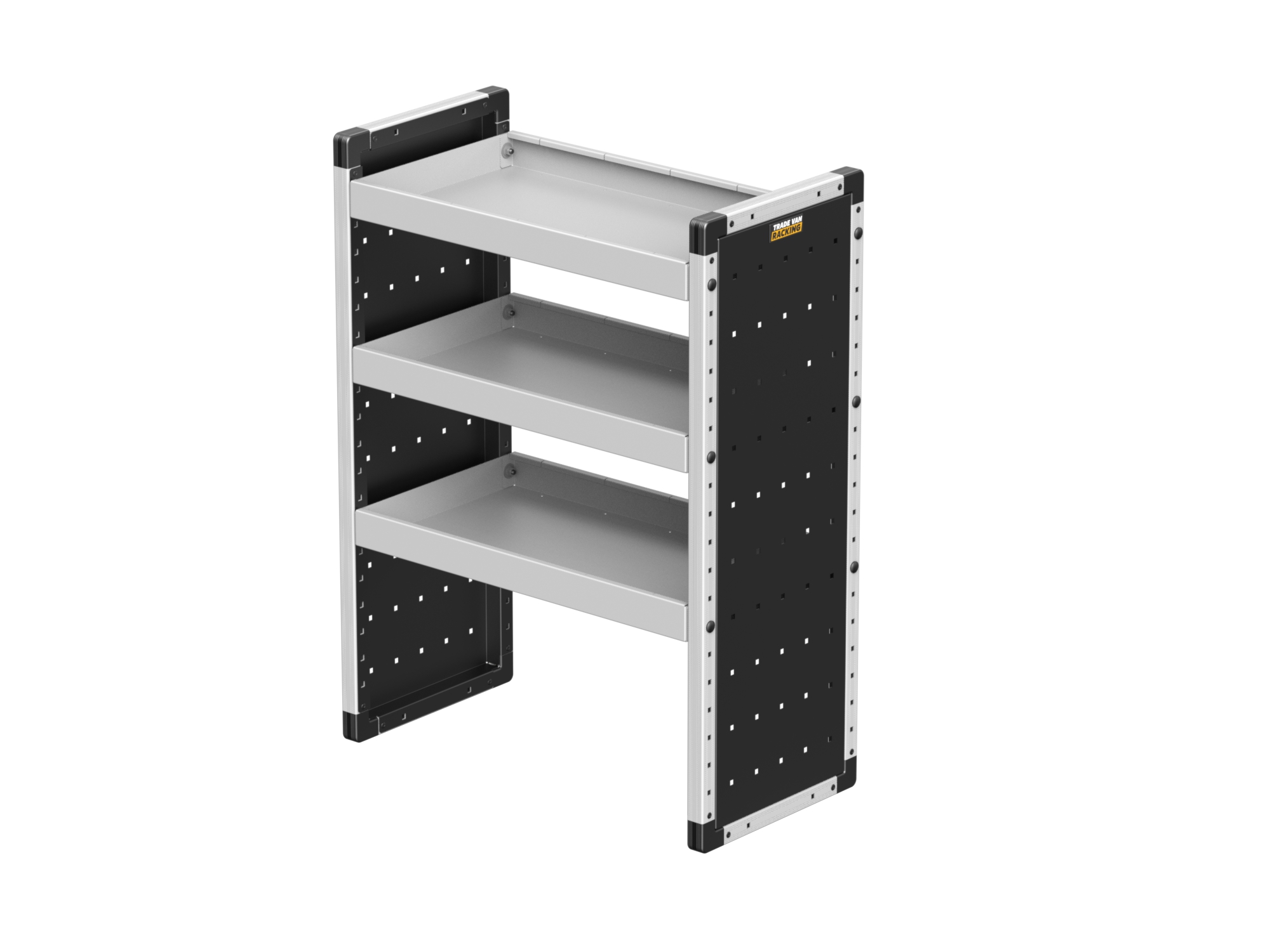 Trade Van Racking - Single Unit - 3 Straight Shelves - 750mm (w) x 1009mm (h) - TVR-101