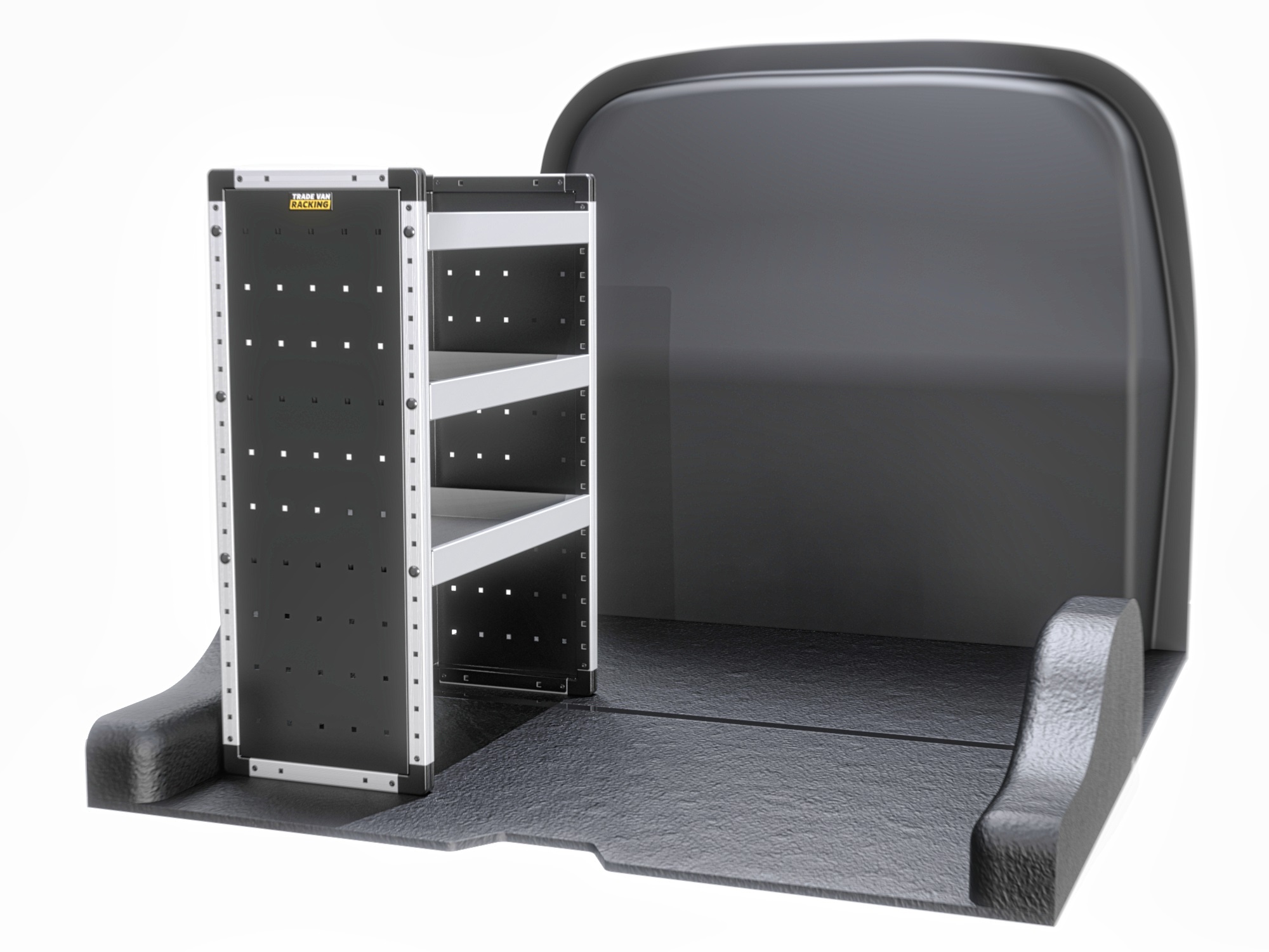 Trade Van Racking - Ford Transit Connect 2024 On SWB (L1) - Bronze - Passenger Side - TVR-B-001-NS
