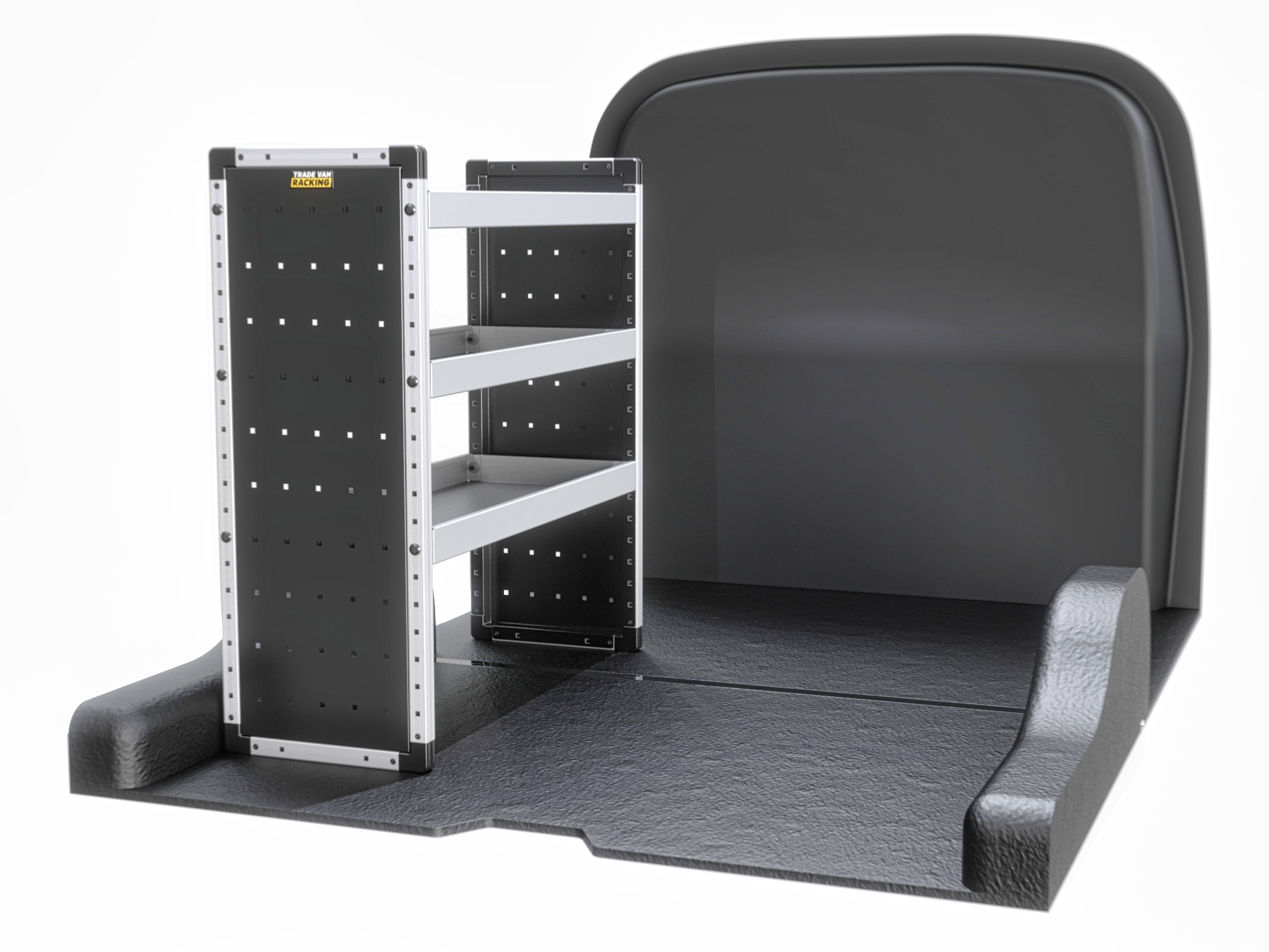 Trade Van Racking - Ford Transit Connect 2014-2024 LWB (L2) - Bronze - Passenger Side - TVR-B-002-NS