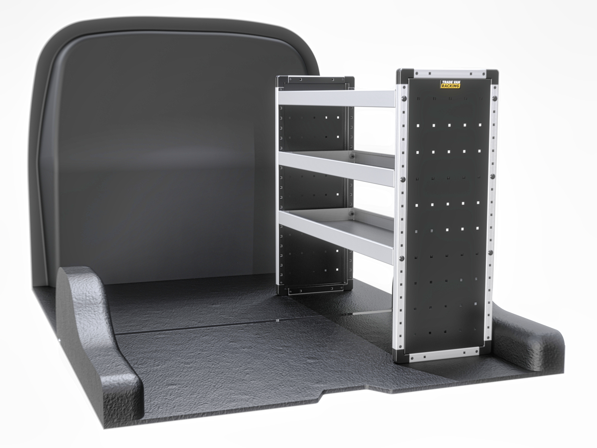Trade Van Racking - Ford Transit Connect 2014-2024 LWB (L2) - Bronze - Drivers Side - TVR-B-002-OS