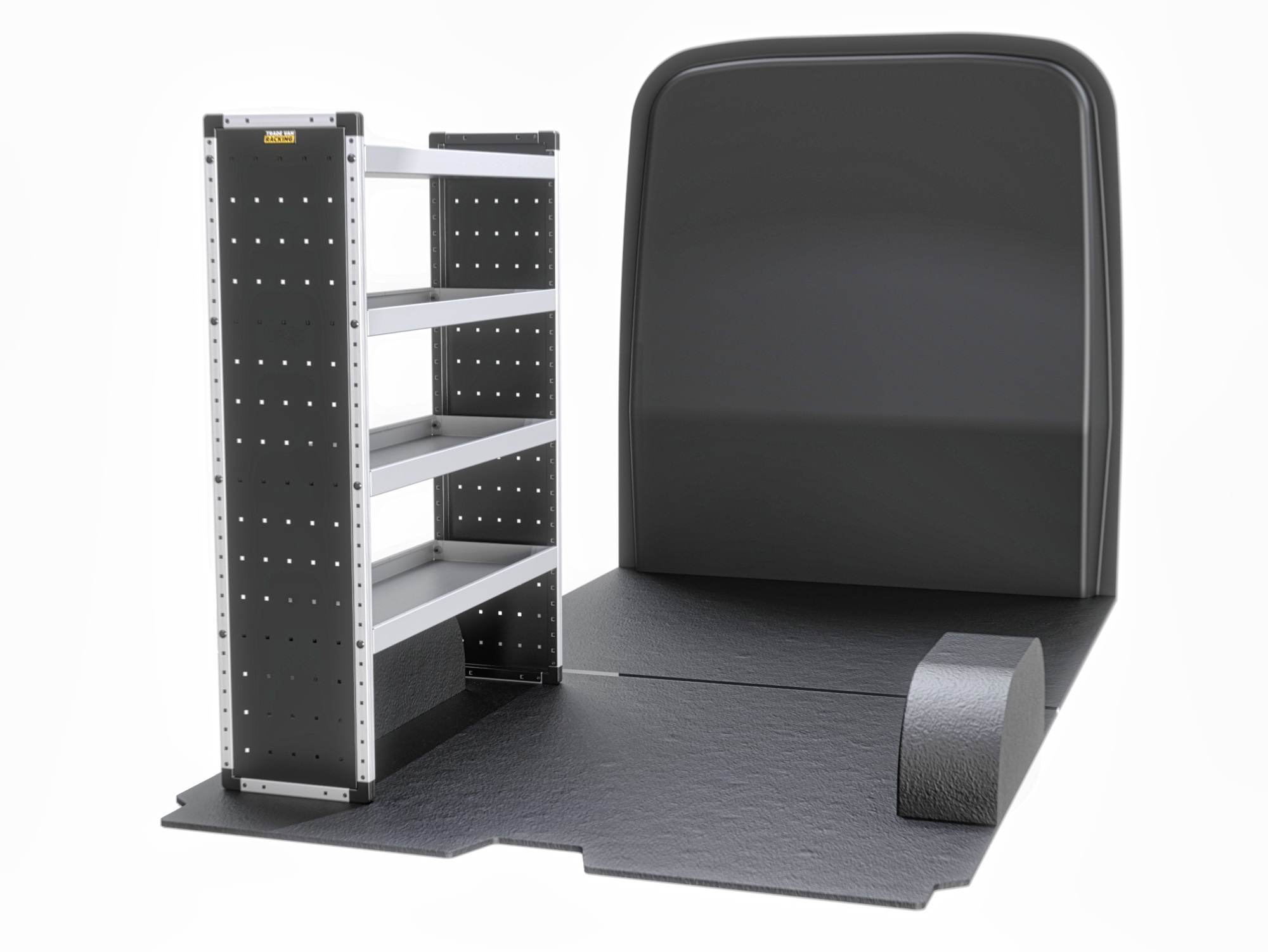 Trade Van Racking - Mercedes Sprinter 2018 On MWB Low Roof (L2H1) - Bronze - Passenger Side - TVR-B-014-NS