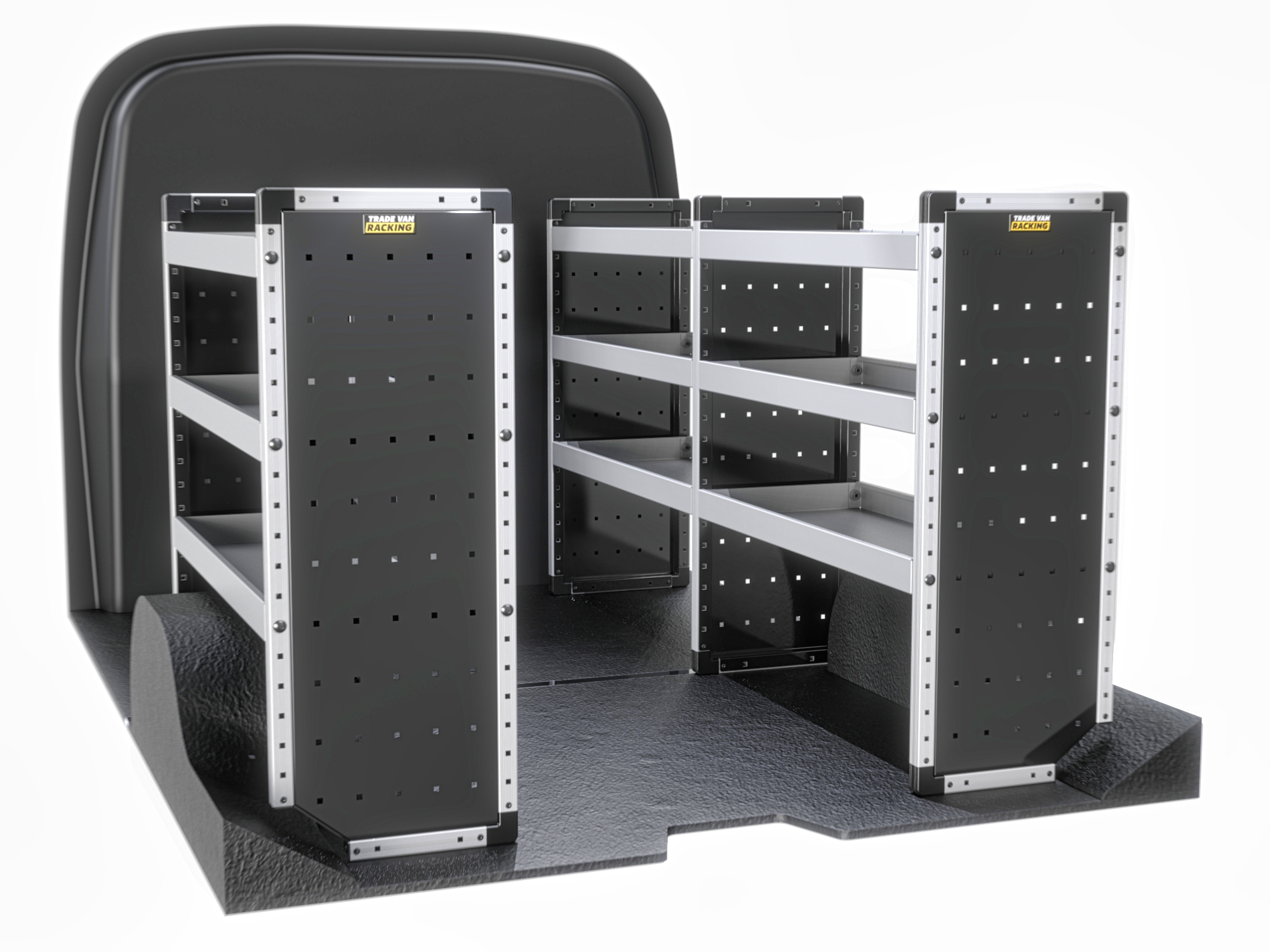 Trade Van Racking - Fiat Scudo Standard M 2022 On SWB (L1) - Bronze - Full Kit - TVR-B-018